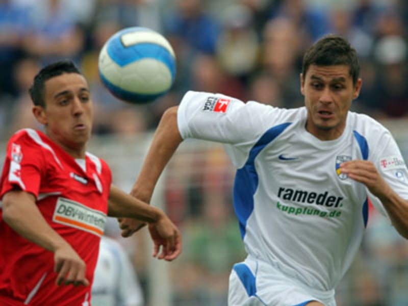 Der Mainzer Amri (li.) und der Jenaer Maul im Duell.