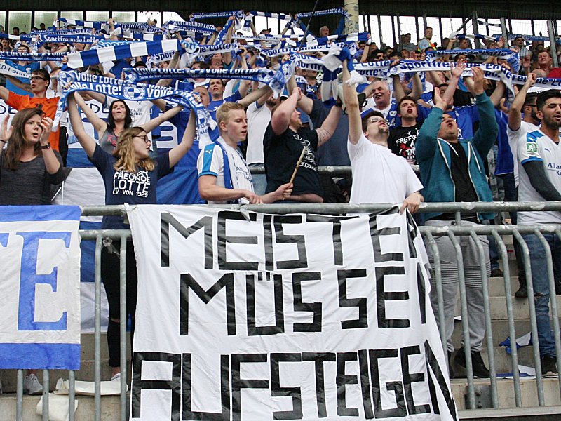 Fans der Sportfreunde Lotte