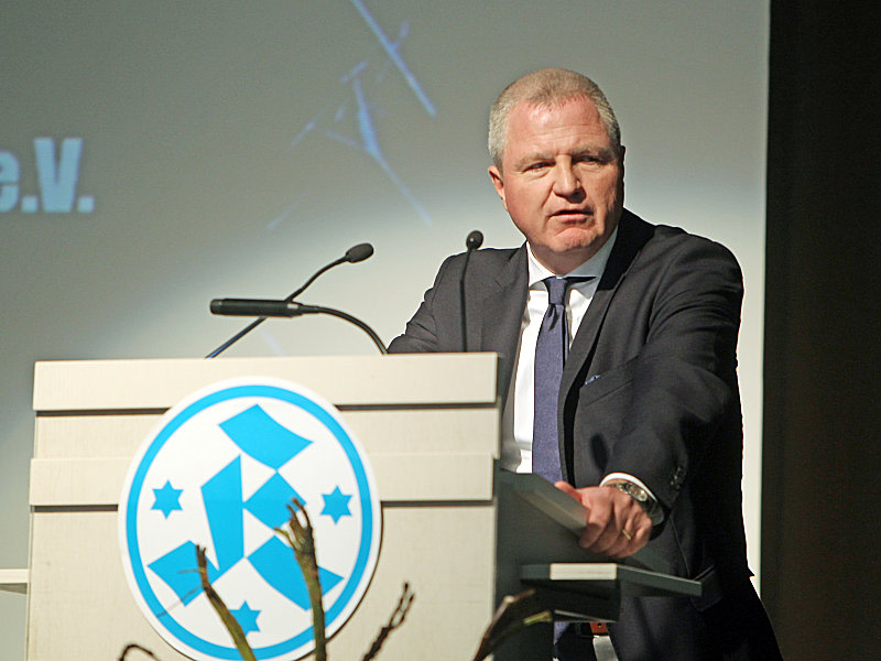 Kickers-Präsident Professor Dr. Lorz