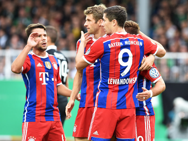 Der Titelverteidiger gab sich keine Blöße: Der FC Bayern gewann in Münster ohne Probleme.