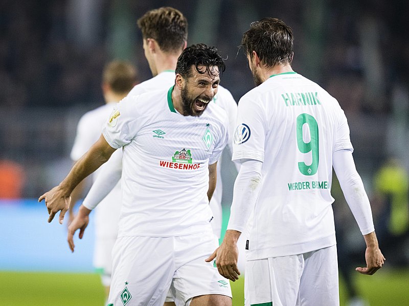 Claudio Pizarro und Martin Harnik