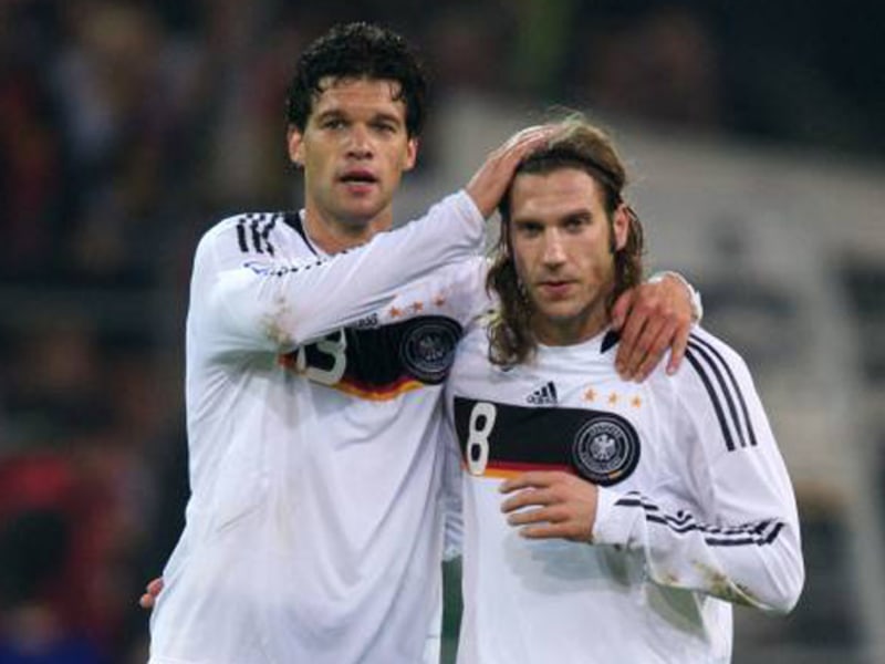 Michael Ballack und Torsten Frings