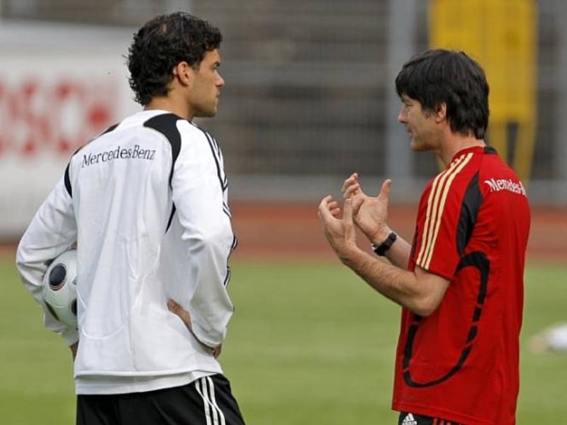 Ballack und Löw