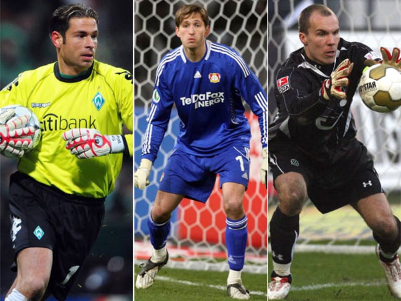 Fußball, Nationalmannschaft: Aus diesen drei Keepern muss Bundestrainer Joachim Löw wählen: Tim Wiese, René Adler und Robert Enke.