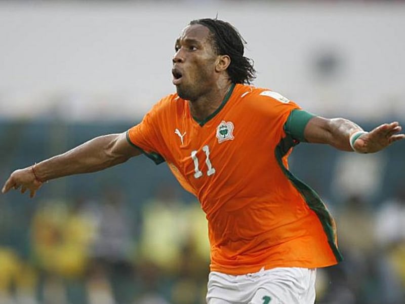 Didier Drogba ist der Superstar der Elfenbeinküste
