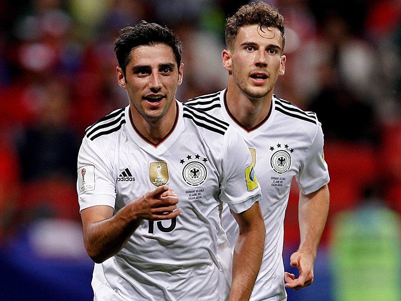 Lars Stindl und Leon Goretzka