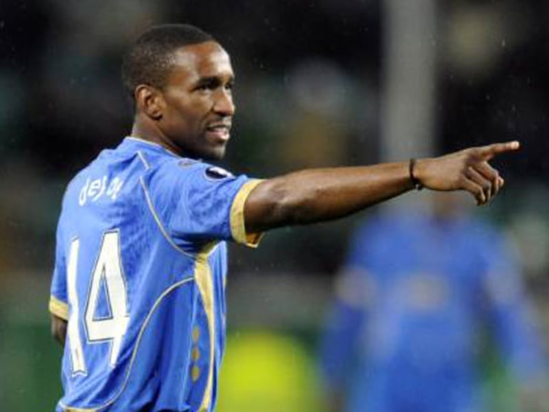 Fußball, England: Jermain Defoe (FC Portsmouth) steht auf der Wunschliste von Tottenham Hotspur