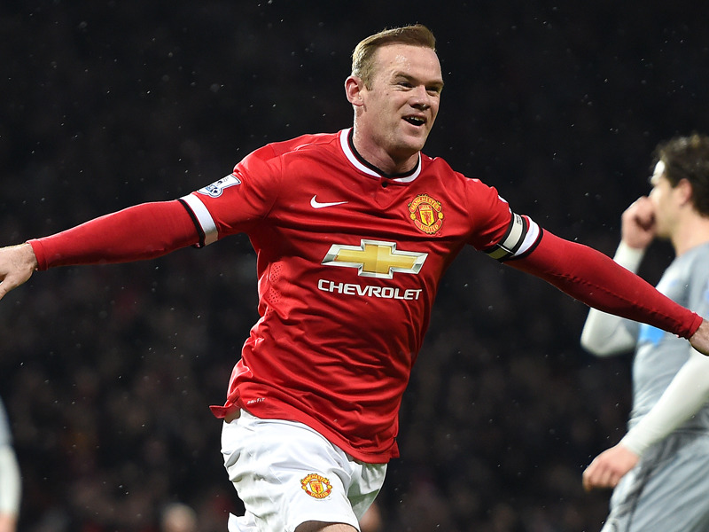 Doppeltorschütze gegen Newcastle: Uniteds Wayne Rooney.