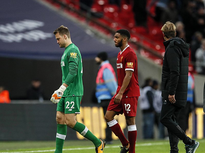 Hatte keinen guten Tag: Simon Mignolet (li.).