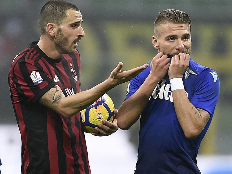 Leonardo Bonucci (links) und Ciro Immobile