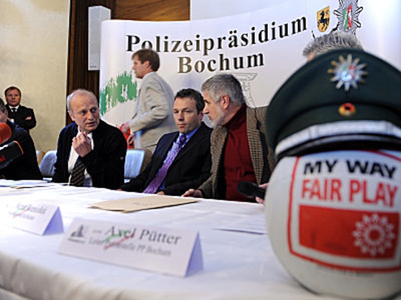 Pressekonferenz der Staatsanwaltschaft und Polizei Bochum