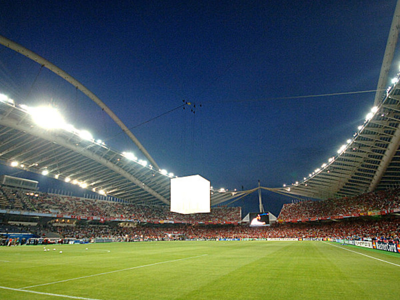 Das Olympiastadion in Athen