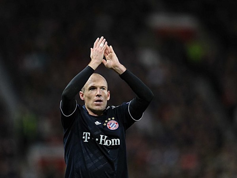 Wollte erst nach seinem Tor vom Platz: Arjen Robben.