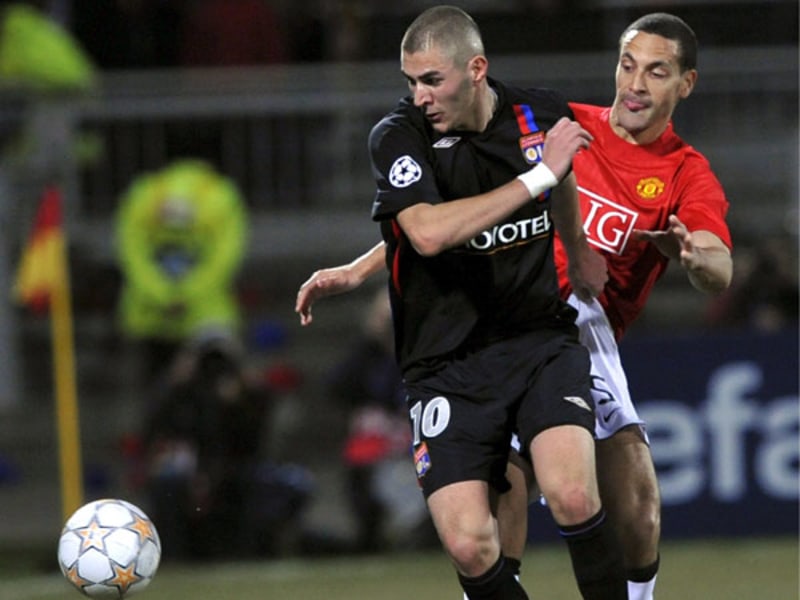 Benzema gegen Ferdinand