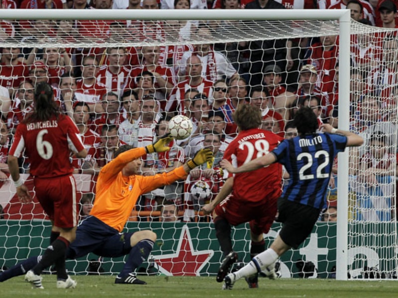 Diego Milito trifft zum 1:0