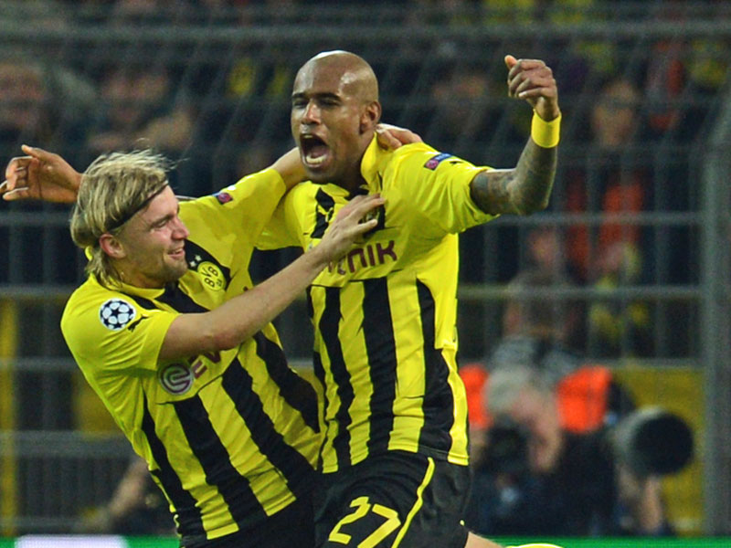 Felipe Santana (re.) und Schmelzer