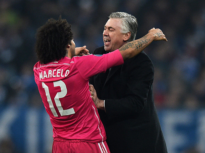 Marcelo und Carlo Ancelotti
