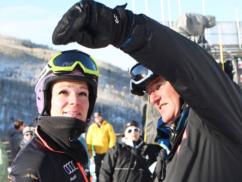 Maria Höfl-Riesch, Renndirektor Günther Hujara