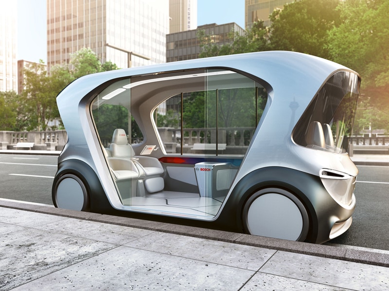Autonomer Minibus von Bosch