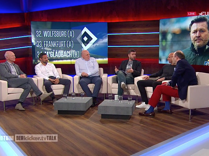Die Expertenrunde: Wild, Zinnbauer, Hoeneß, Hagemann, Schubert und von Thurn und Taxis (v.l.).