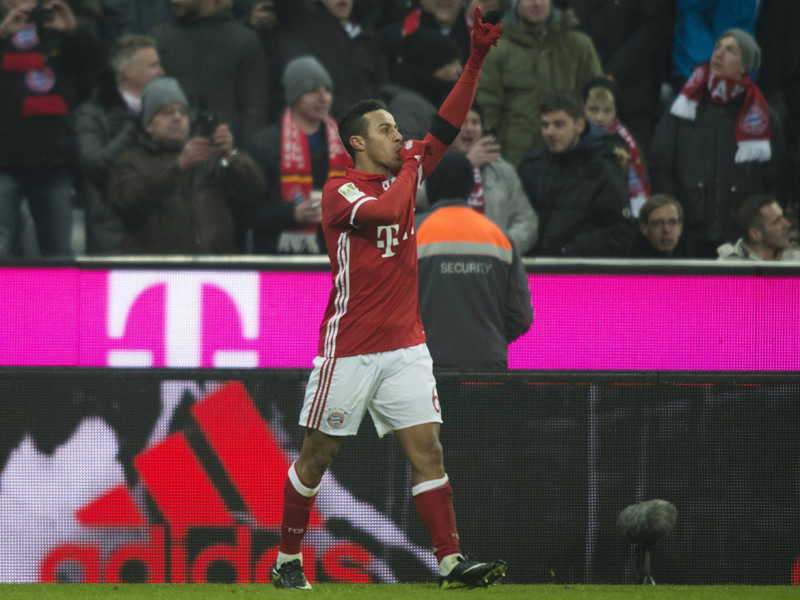 Brillant: Thiago trumpfte bei den Bayern endlich richtig auf.