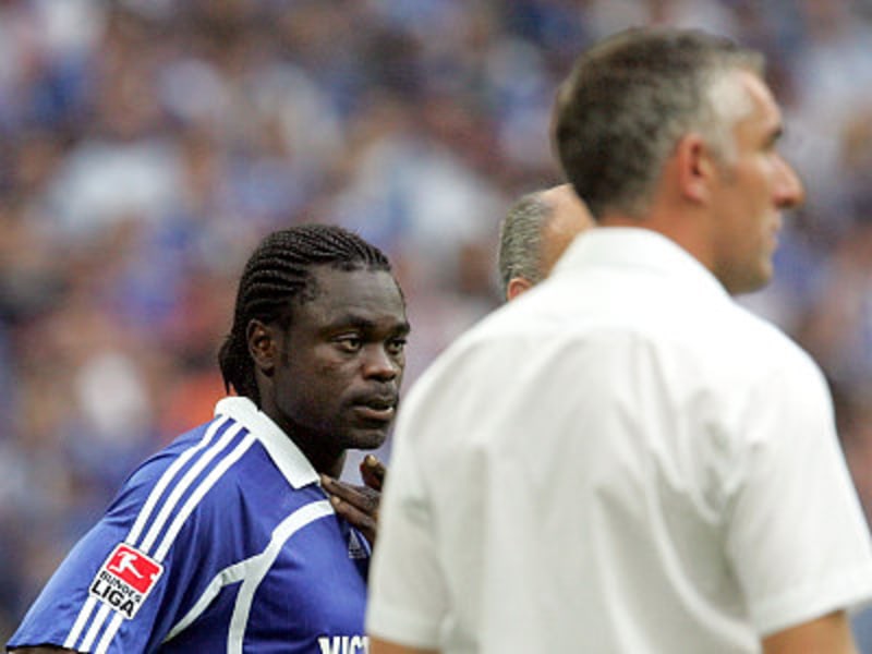 Comeback in Sicht: Gerald Asamoah (li.).