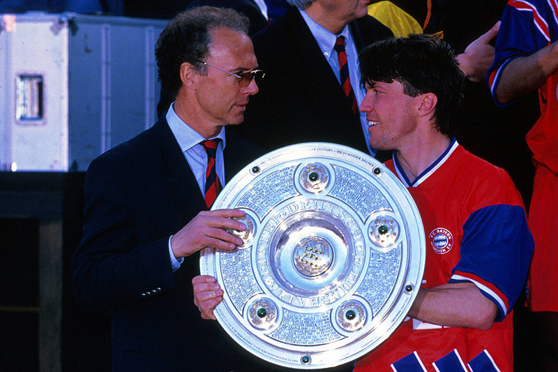 Franz Beckenbauer und Lothar Matthäus