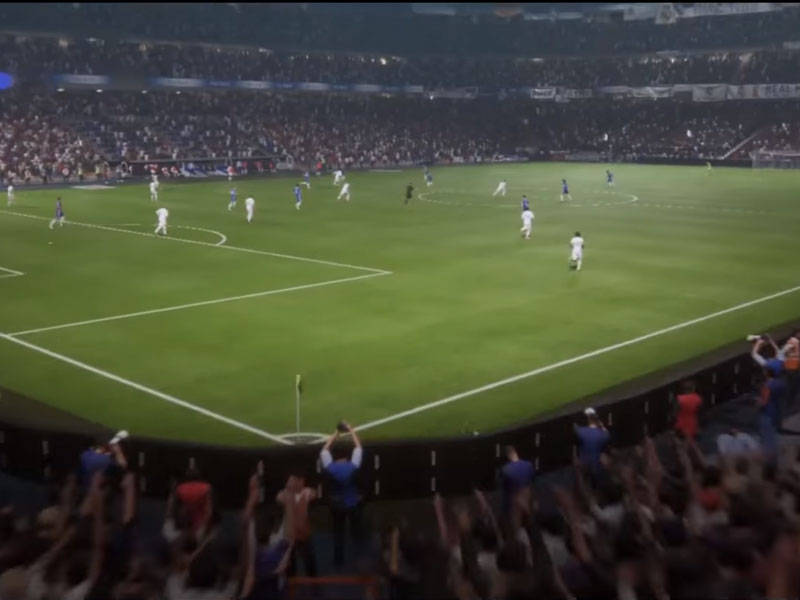 Die Grafik ist noch einmal verbessert worden. Stadien sind nun noch realistischer dargestellt.