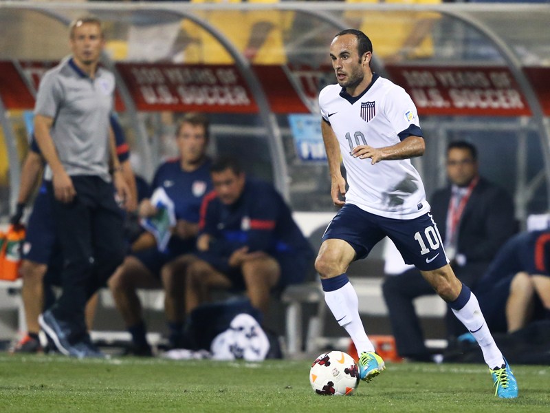 Rekordtorschütze: Landon Donovan ist der Star im Team der USA.