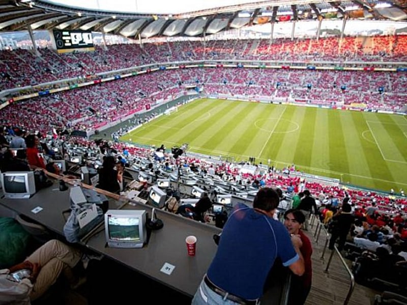 Das WM-Stadion in Seoul: Nach 2002 mit Japan will Südkorea ein Endturnier auch alleine schultern.