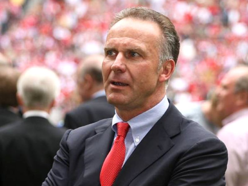 Sorgt für Entsetzen: Karl-Heinz Rummenigge, Vorstandsvorsitzender des FC Bayern.