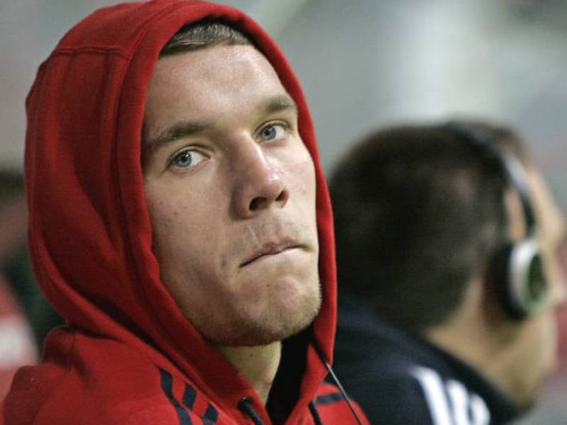 Fußball, Bundesliga: Lukas Podolski vom FC Bayern München steht vor einer Rückkehr zum 1. FC Köln.