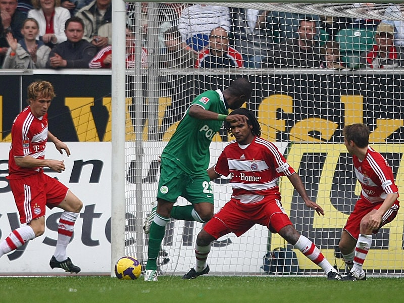 Grafite mit dem Zaubertor gegen den FC Bayern im Wolfsburger Meisterjahr.