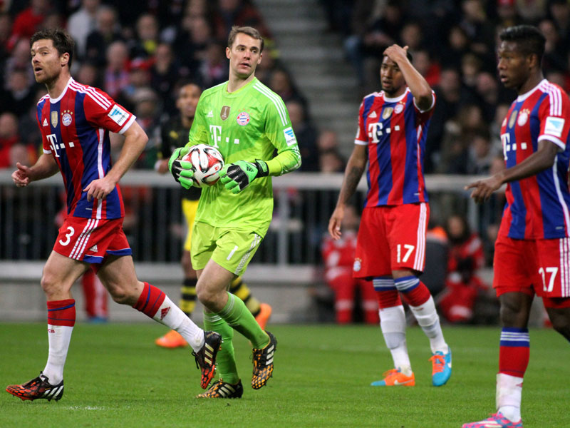 Neuer, Xabi Alonso, Jerome Boateng, David Alaba