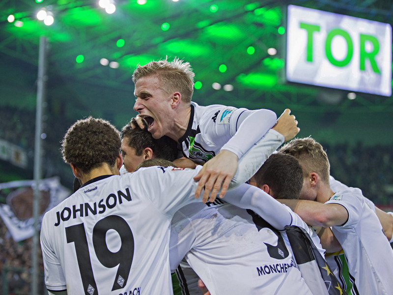 Mönchengladbach jubelt über die Tor-Gala gegen Bremen
