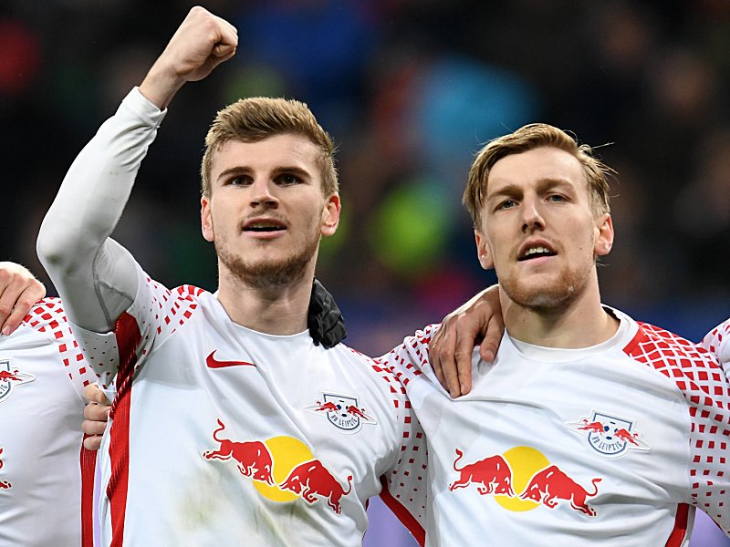 Timo Werner und Emil Forsberg