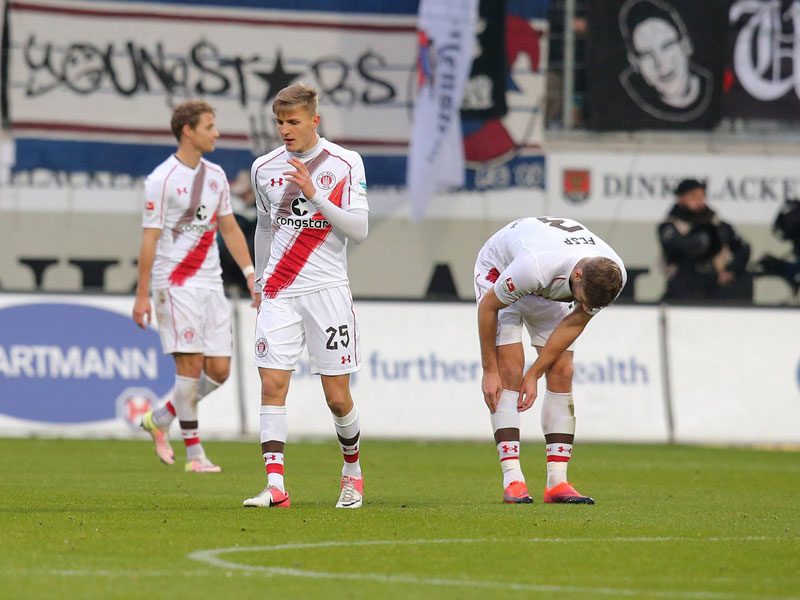 St. Pauli schiebt in Heidenheim Frust