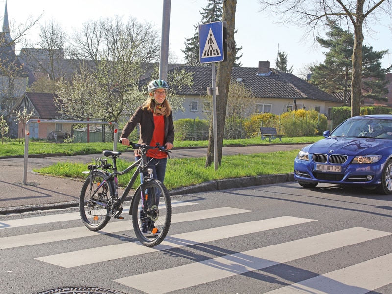 fahrrad über rote ampel wie viele punkte