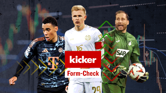 Zeigten zuletzt eine starke Form: Jamal Musiala, Jonathan Burkardt und Oliver Baumann (v. li.).