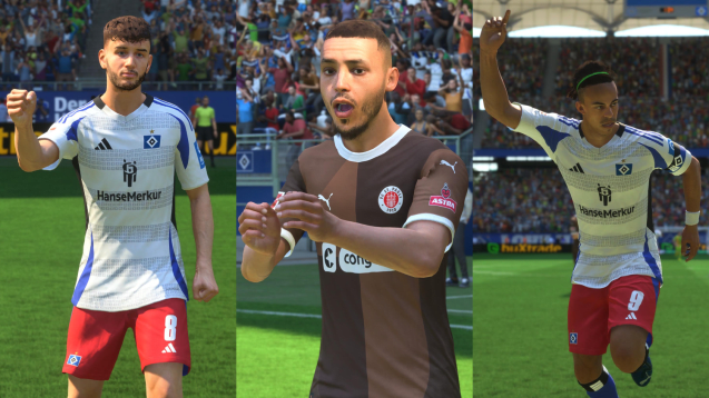 Für beide zählt nur der Klassenerhalt - als Hamburger Mixed-Team müssten sie sich darüber in FC 25 wohl keine Gedanken machen. Der FC St. Pauli hat den HSV im ersten erstklassigen Derby seit 2011 mit 2:0 geschlagen. Wie stark wären die Rivalen virtuell gemeinsam?