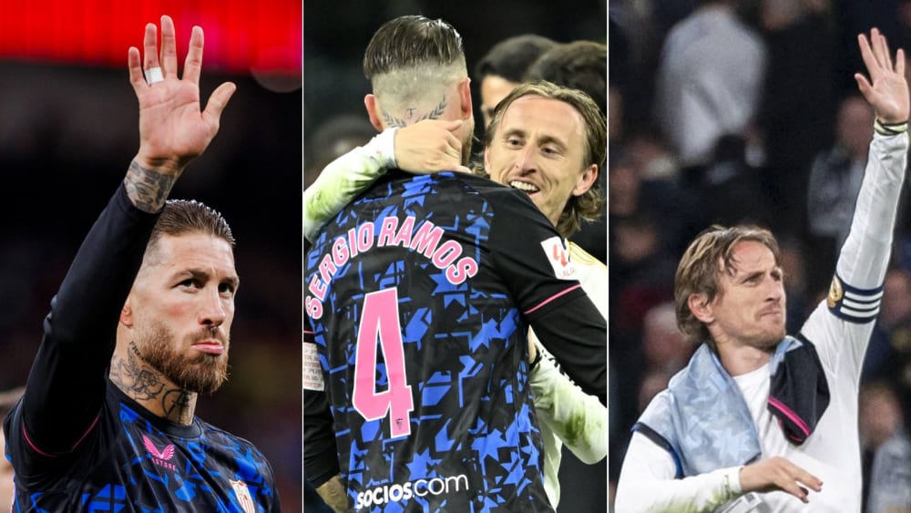 Zwei Freunde, die eine Fußballepoche geprägt haben: Sergio Ramos und Luka Modric.