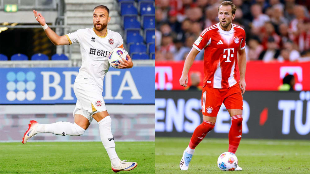 Fatih Kaya (li.) und Harry Kane.