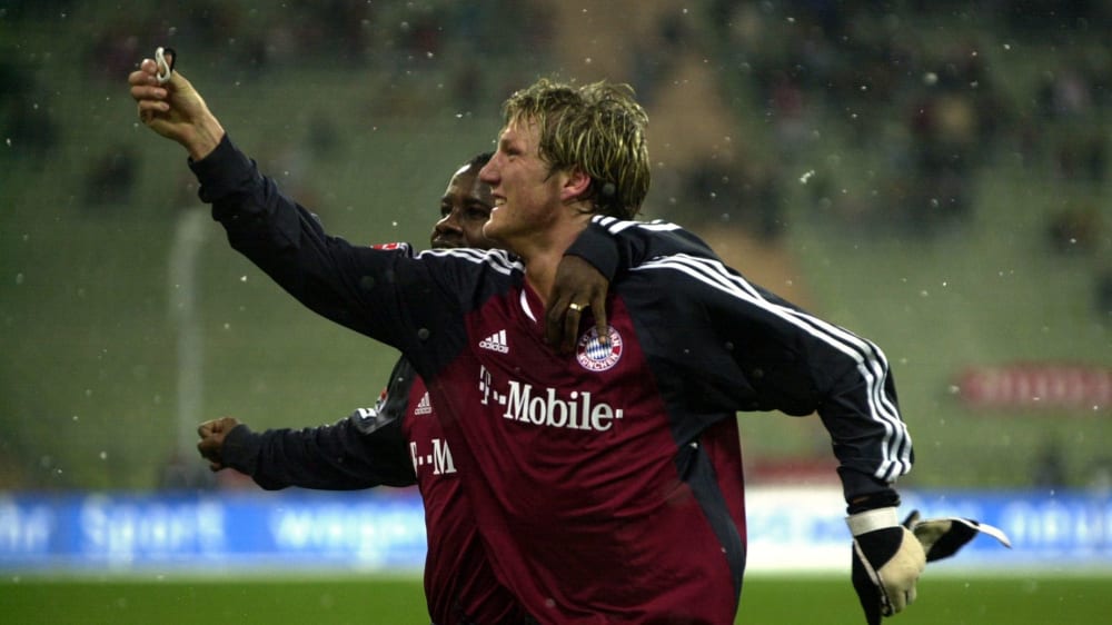 Bei der letzten Pokalbegegnung zwischen Bayern und Köln erzielte Schweinsteiger sein erstes Pflichtspieltor.