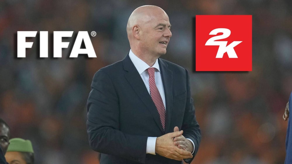 Arbeitet Infantinos FIFA mit 2K an einem neuen Videospiel?