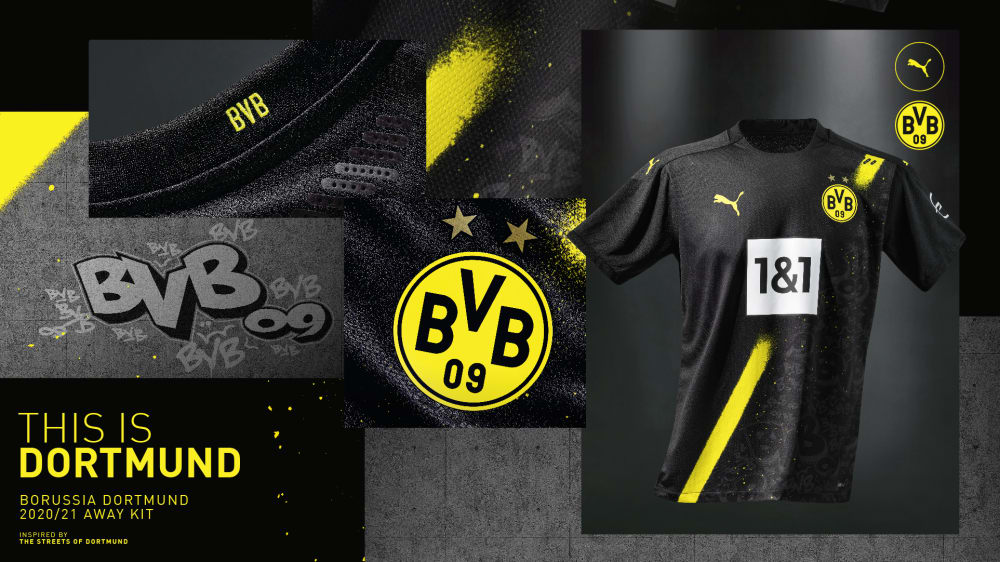 Fankultur Und Streetart: BVB Stellt Neues Auswärtstrikot Vor - Kicker