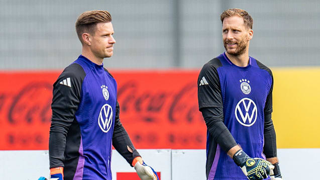 Kandidaten fürs deutsche Tor bei der WM: Marc-André ter Stegen (li.) und Oliver Baumann.