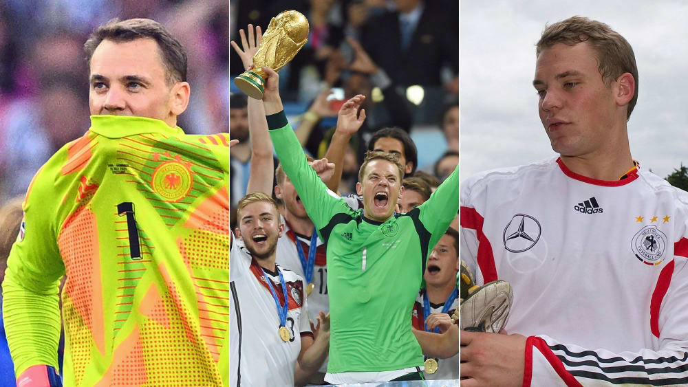 Debüt im Jahr 2009, Weltmeister 2014, Abschied 20024: Manuel Neuer.