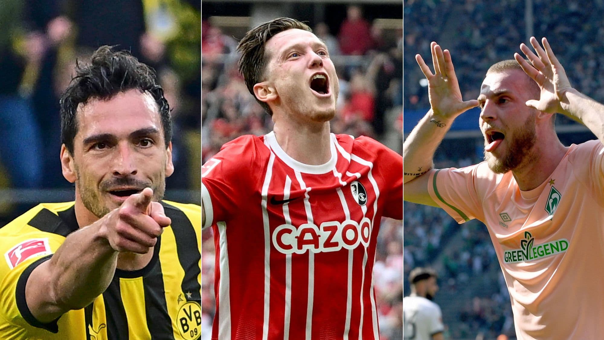 Hummels, Gregoritsch, Ducksch