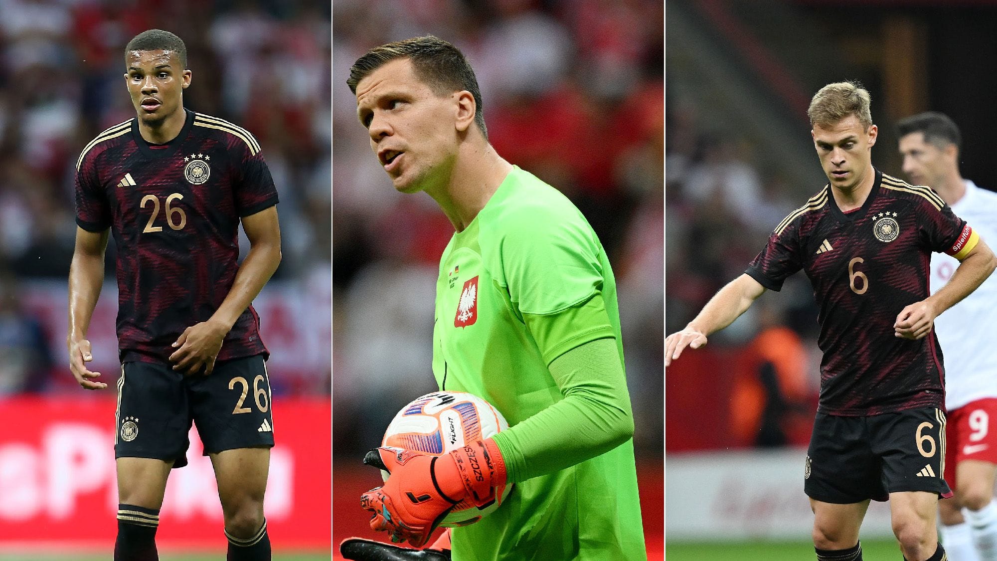 Malick Thiaw, Wojciech Szczesny, Joshua Kimmich