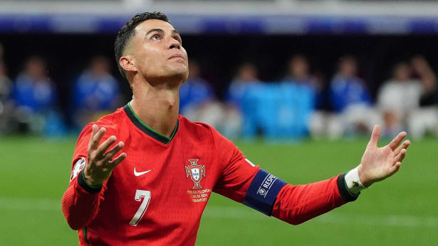 Cristiano Ronaldo schien teilweise verzweifelt.